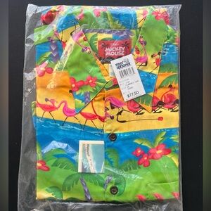 Vintage Collectable Reyn Spooner Flamingo Fantasia Shirt - large